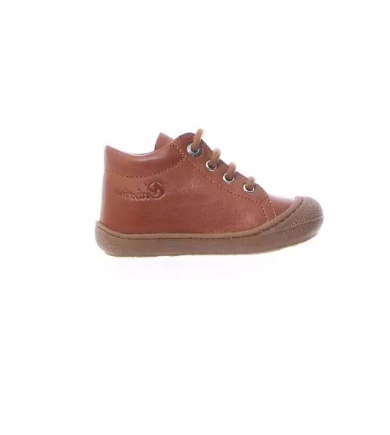 Chaussures En Cuir Cocoon Cognac-