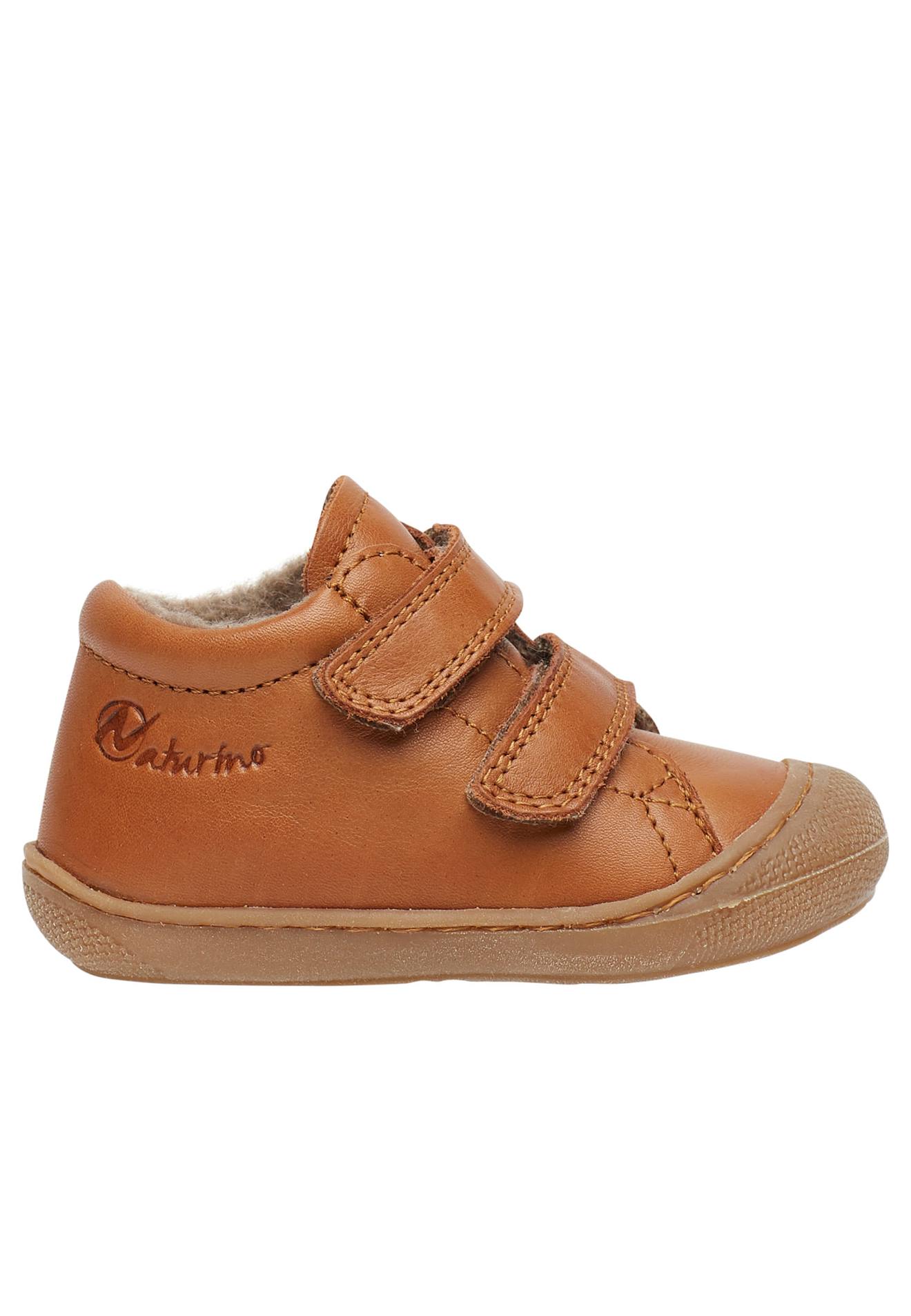 Chaussures En Cuir Doublés En Laine Cocoon Vl Cognac-