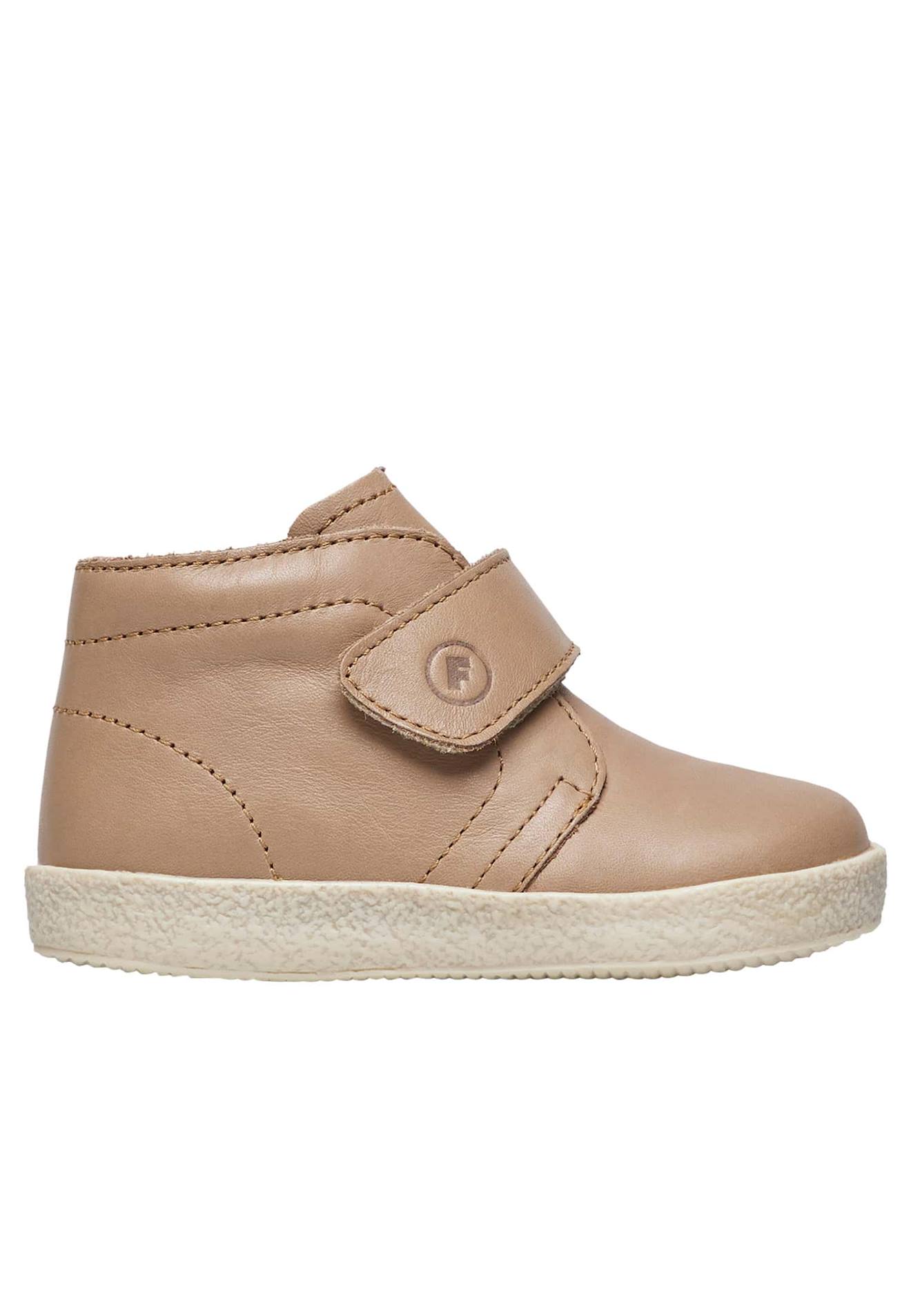 Chaussures En Nappa À Scratch Conte Vl Gris Tourterelle-