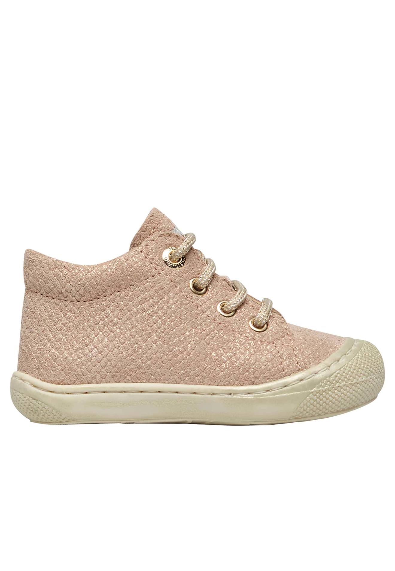 Chaussures En Suède Cocoon Rose Poudré-