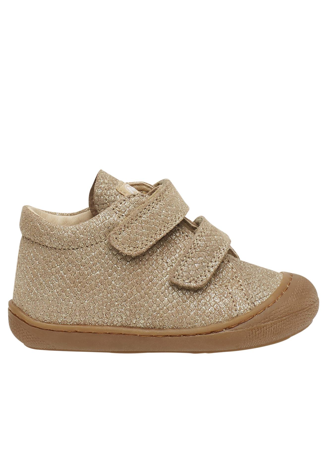 Chaussures En Suède Laminé Cocoon Vl Platine-