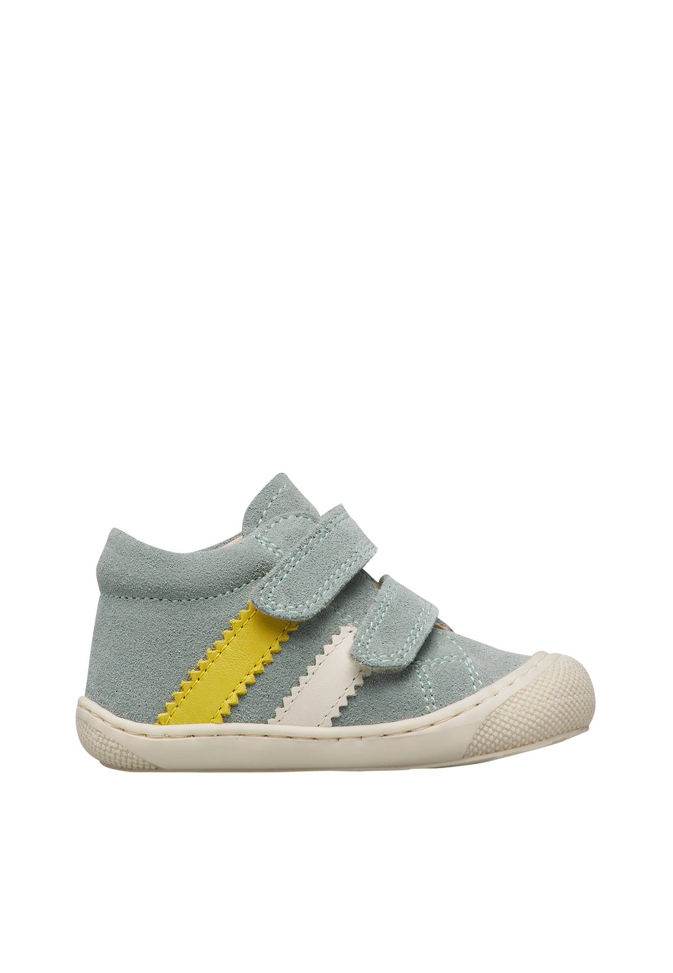 Chaussures En Suède Macks 3 Vl Sage-blanc Crème