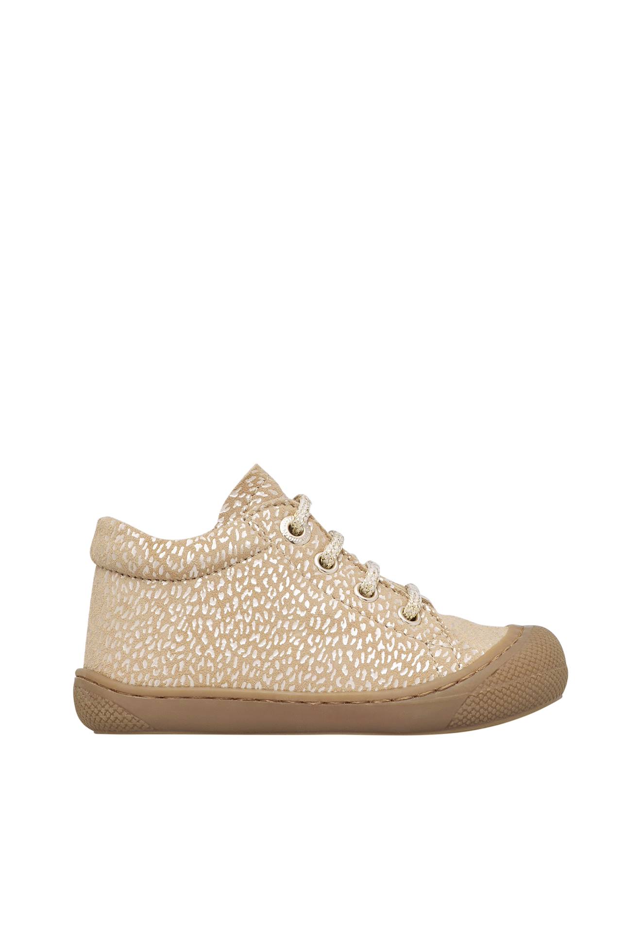 Chaussures Premiers Pas En Suède Cocoon Beige-