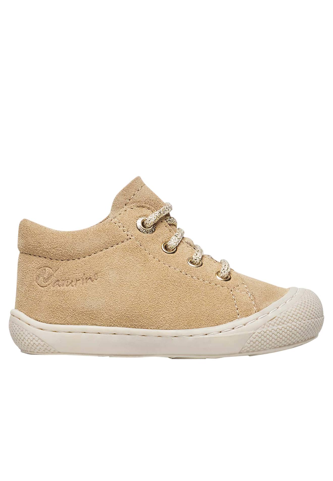 Chaussures Premiers Pas En Suède Cocoon Beige Clair