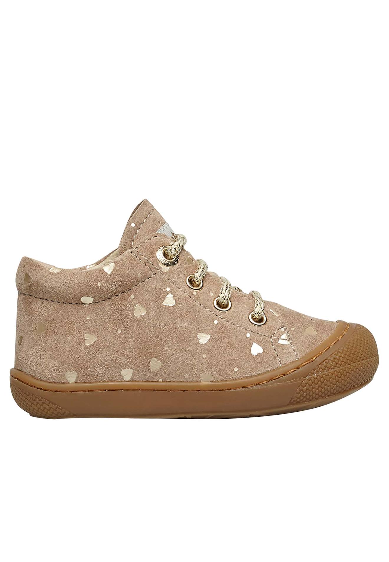 Chaussures Premiers Pas En Suède Cocoon Gris Tourterelle-