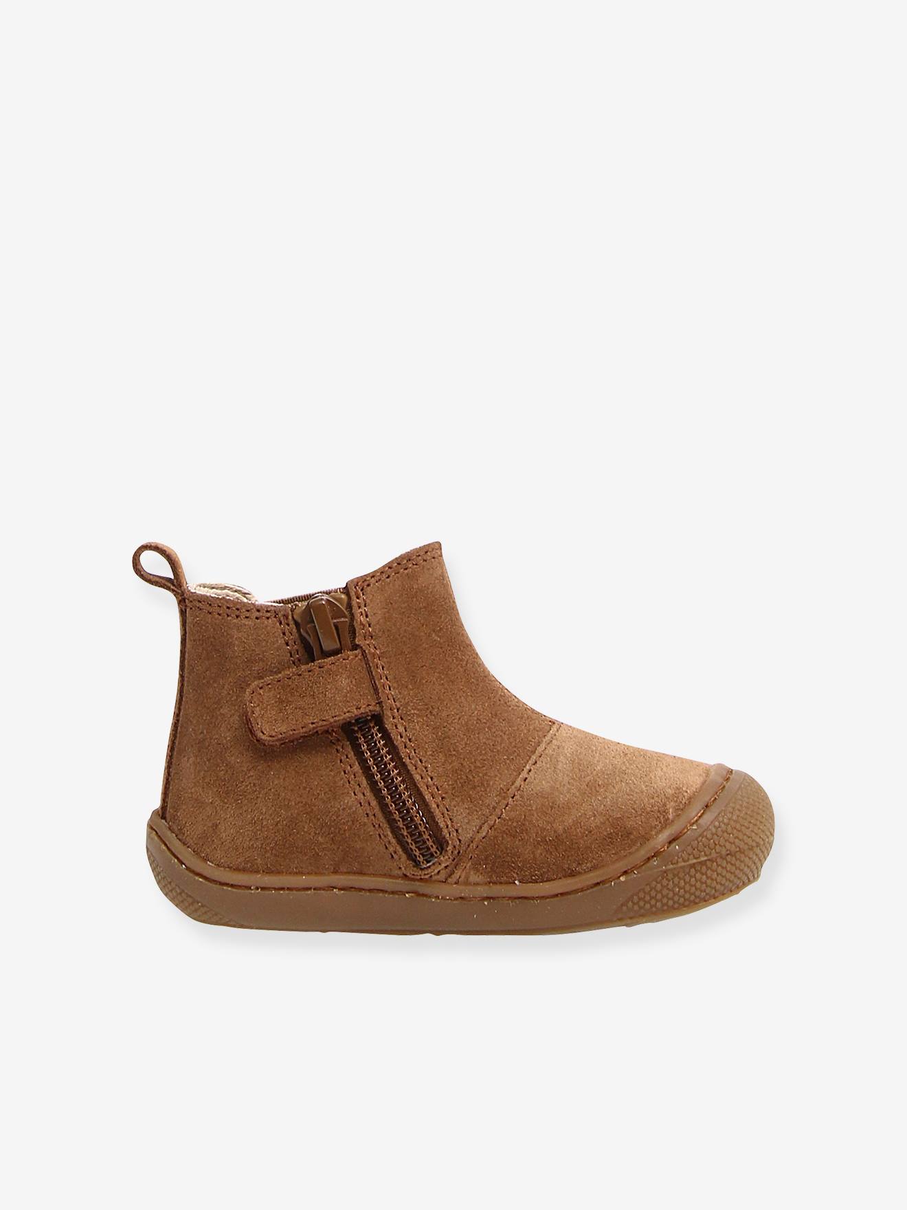 Chelsea boots bébé Sally 1ers pas marron