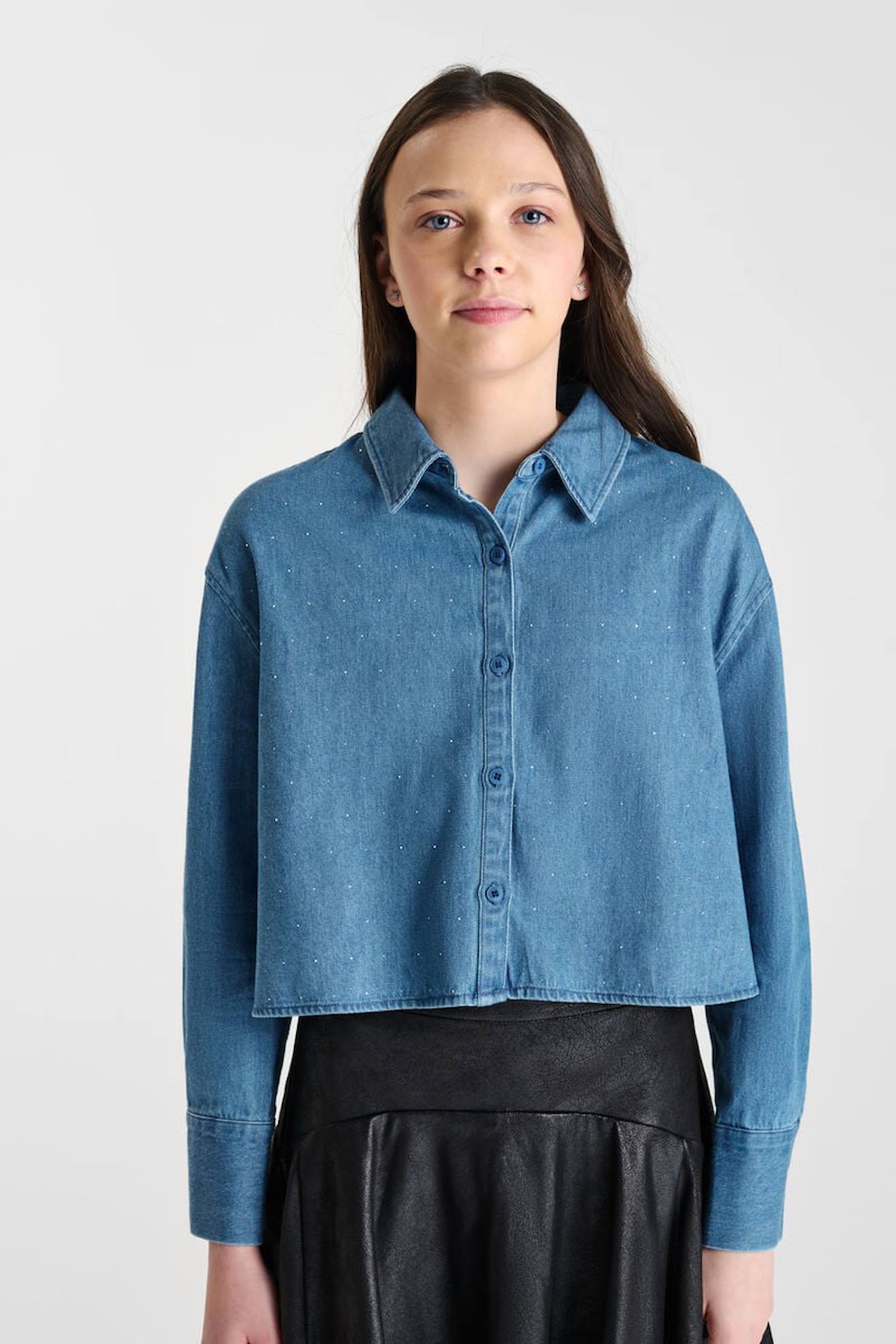 Chemise En Jeans Albertag Chambray Blue