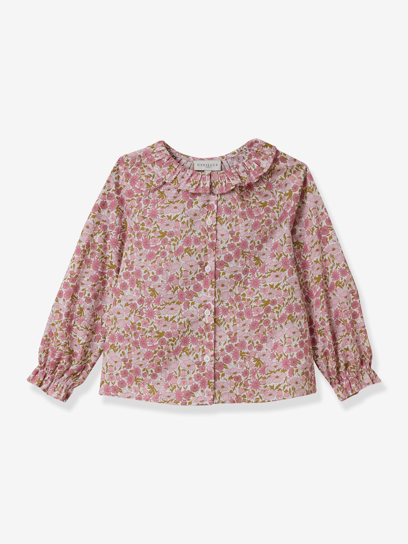 Chemisier Poppy rose