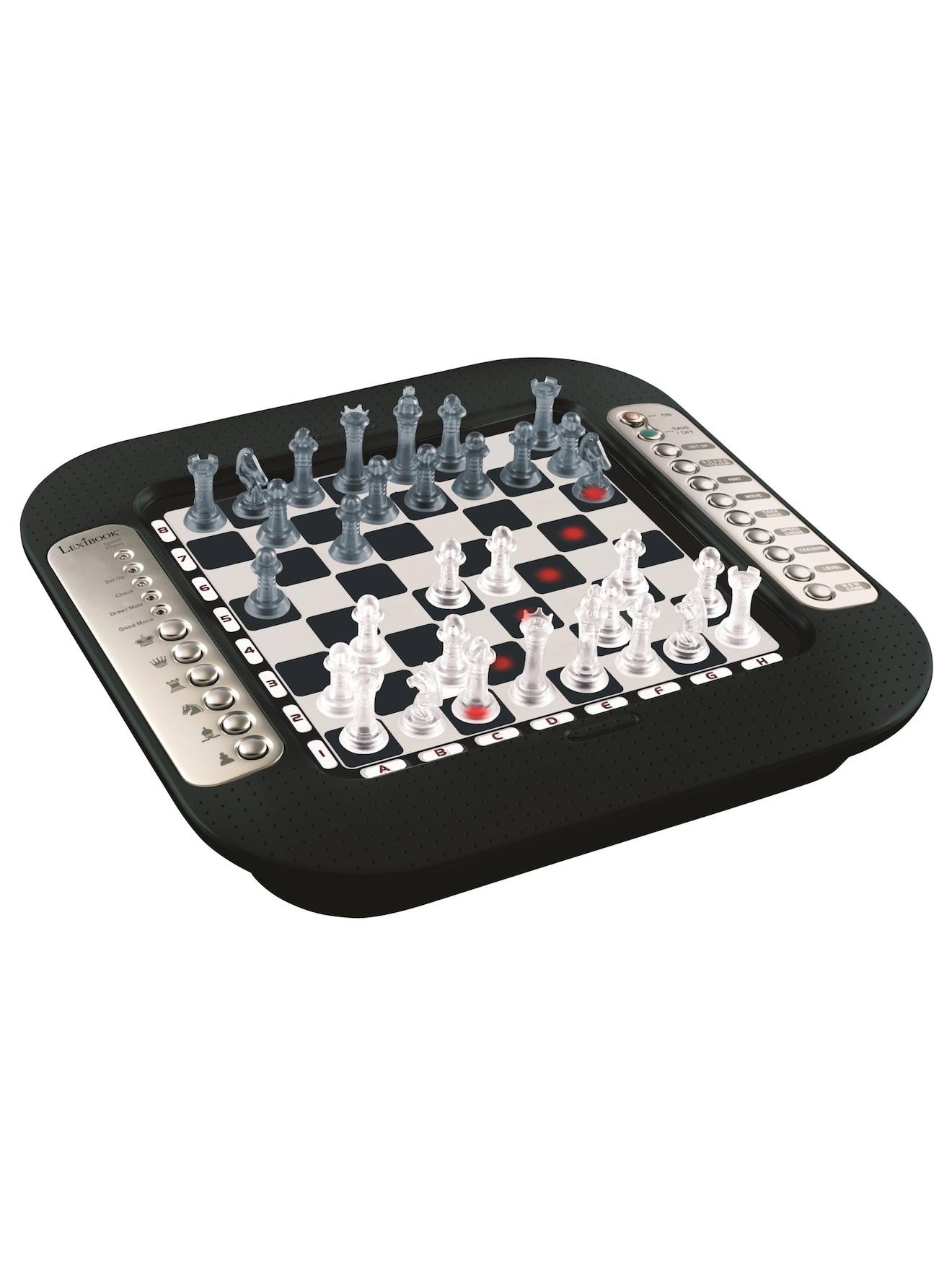 Chessman Fx Jeu D'échecs Magnétique & Électronique Noir
