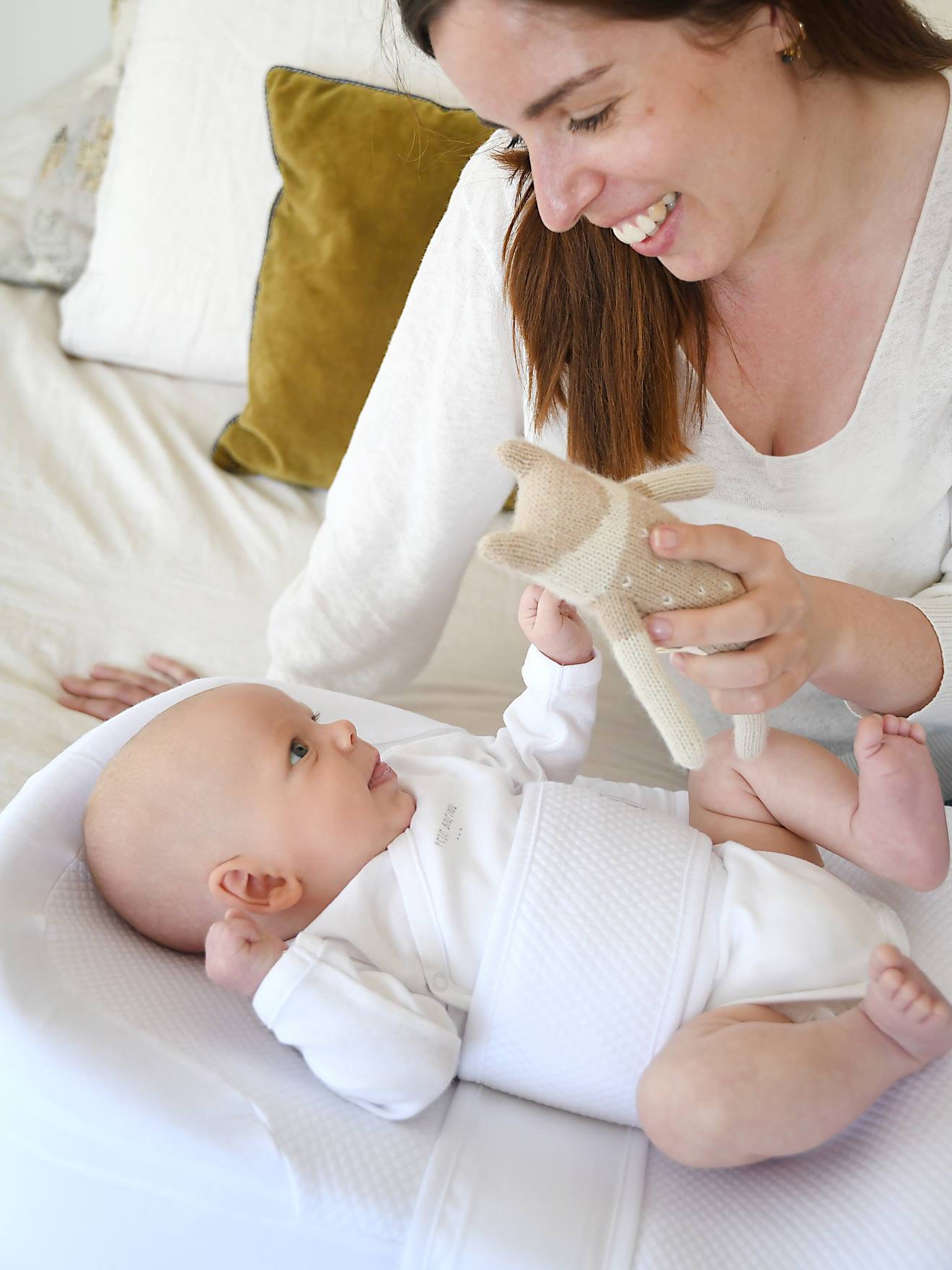 Cocon bébé Cocoonababy blanc
