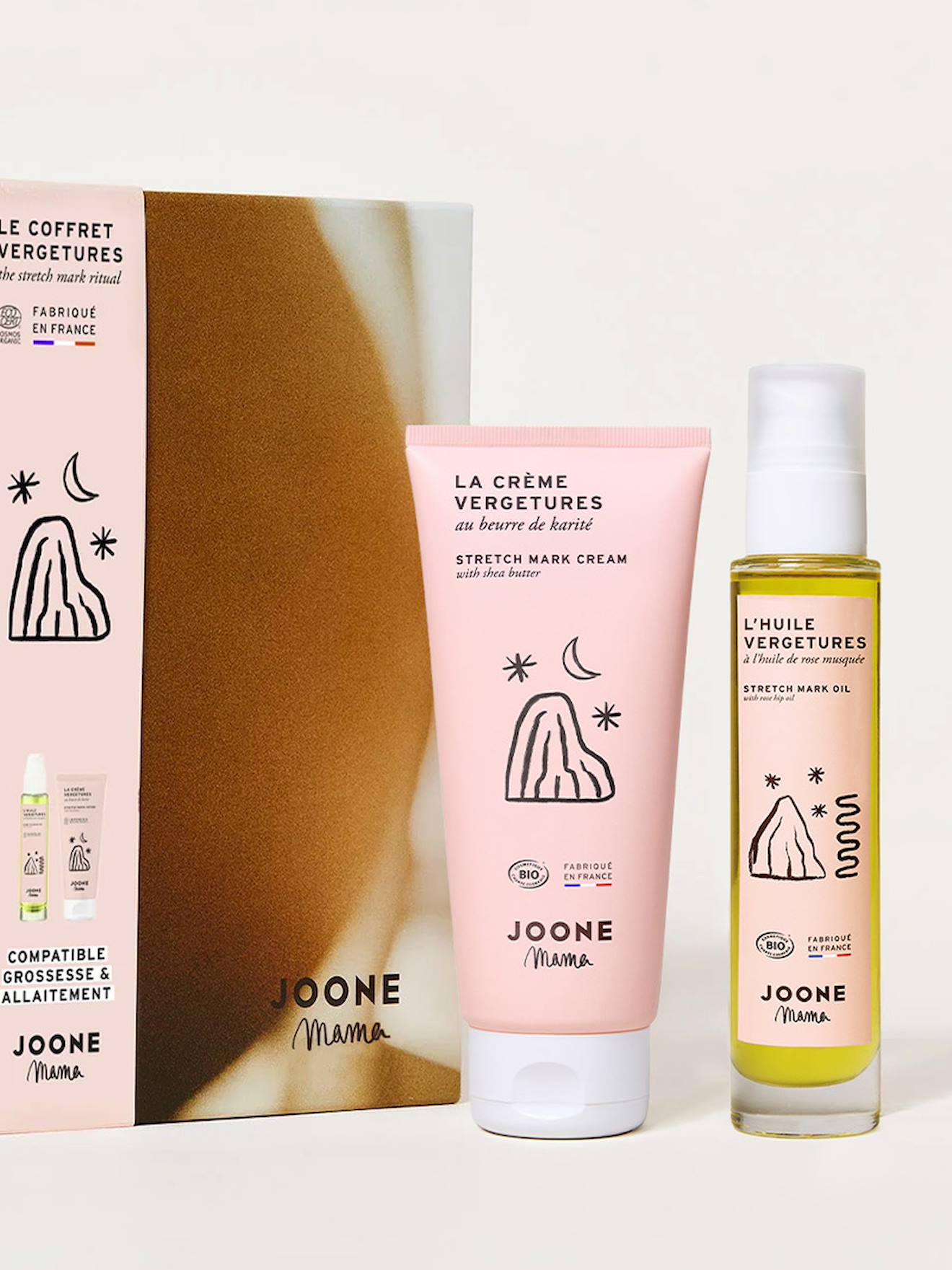 Coffret Huile & Crème Vergeture Multicolore