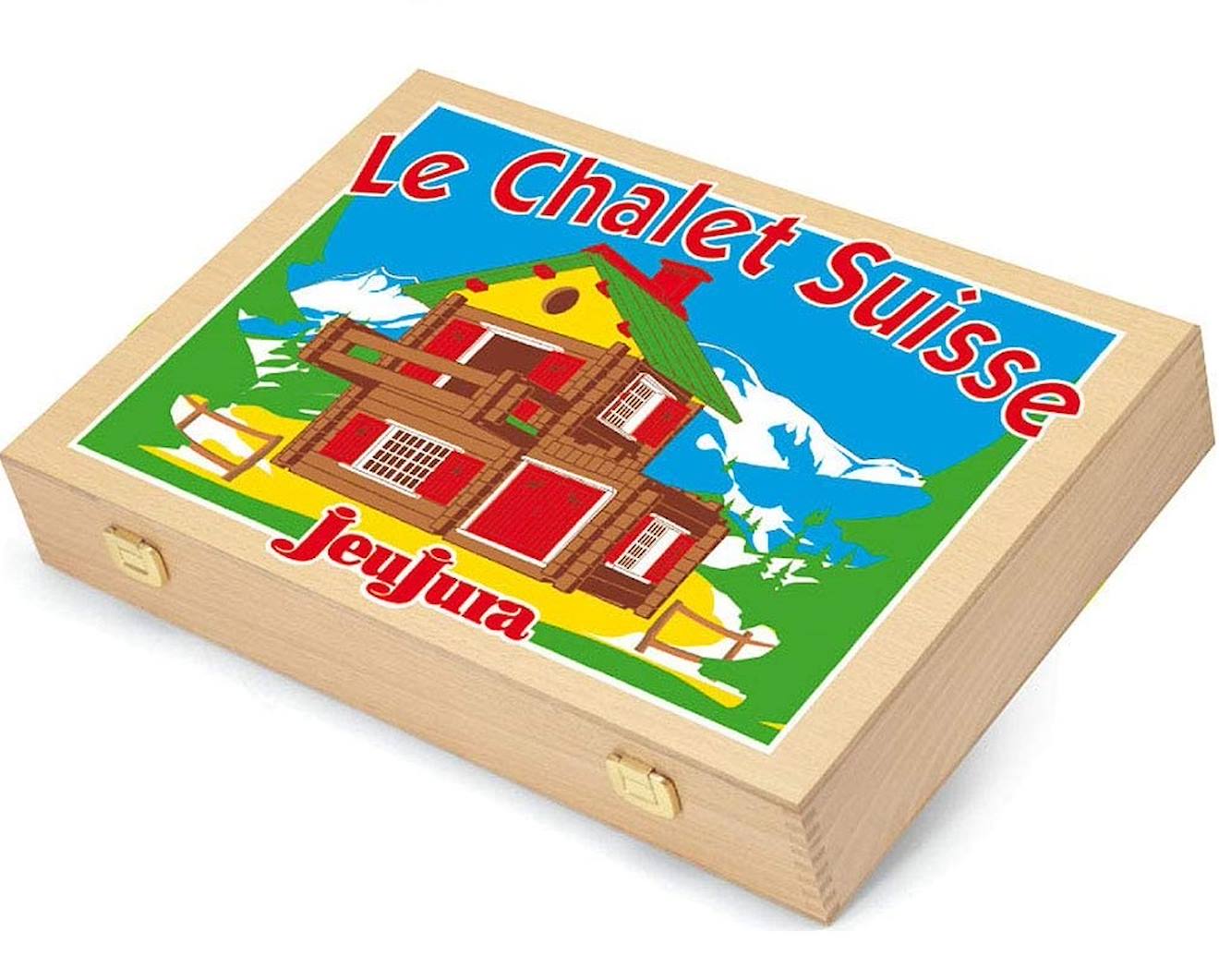 Coffret Mon Chalet En Bois 175 Pièces Marron