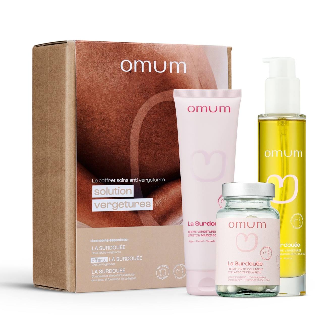 Coffret Soin Anti Vergetures Grossesse - Coffret Solution Vergetures Multicolore