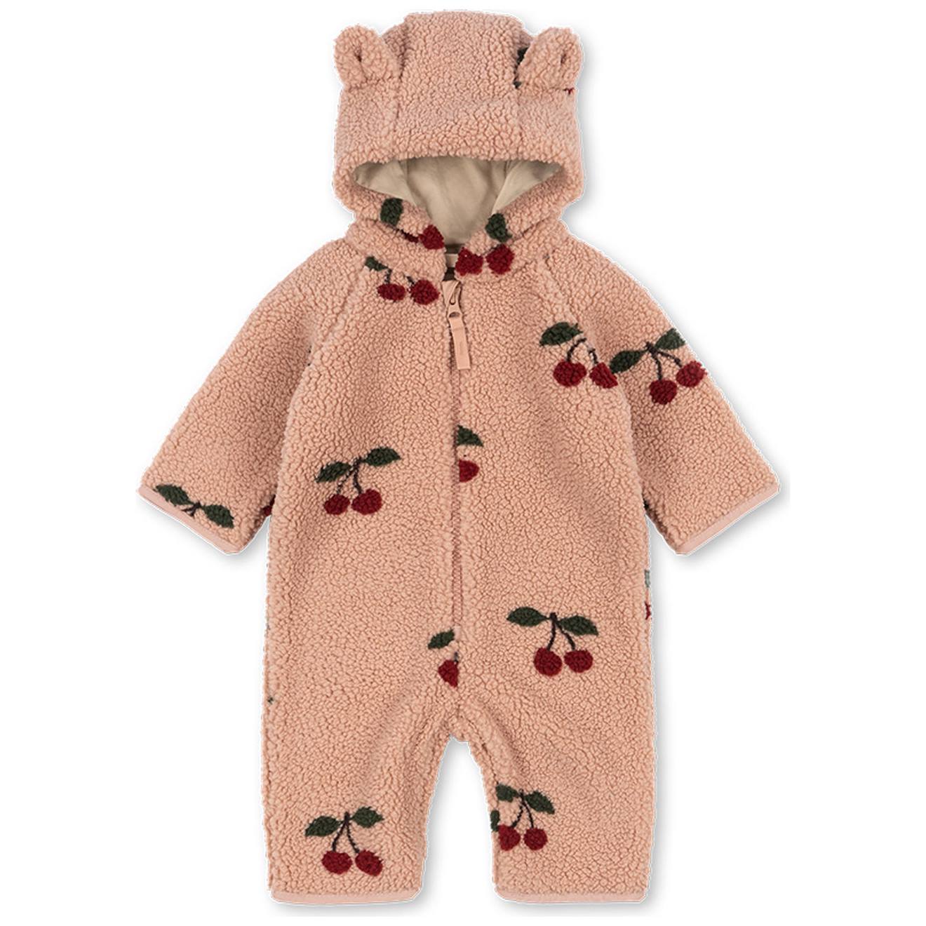 Combinaison Polaire Jody Ma Grande Cerise Blush (12 Mois) Rose, Rouge, Vert