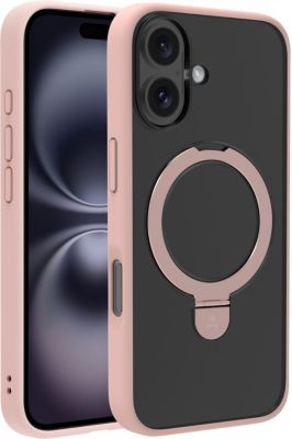 Coque ADEQWAT iPhone 17 magnétique stand Rose
