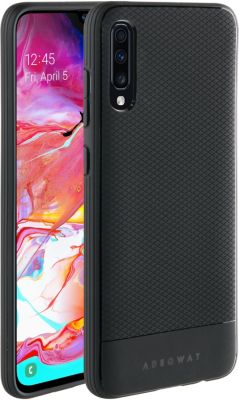 Coque ADEQWAT Samsung A70 Souple noir