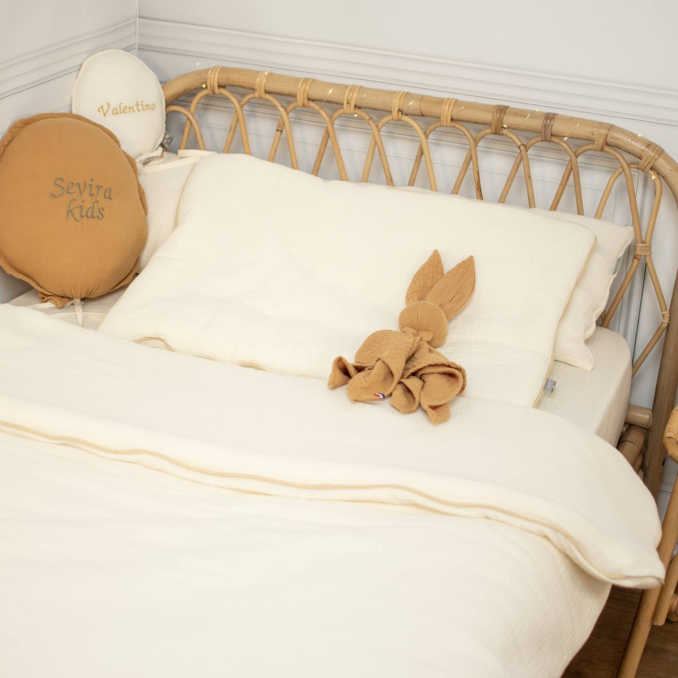 Couette Et Oreiller - Prêt À Dormir Jeanne Écru