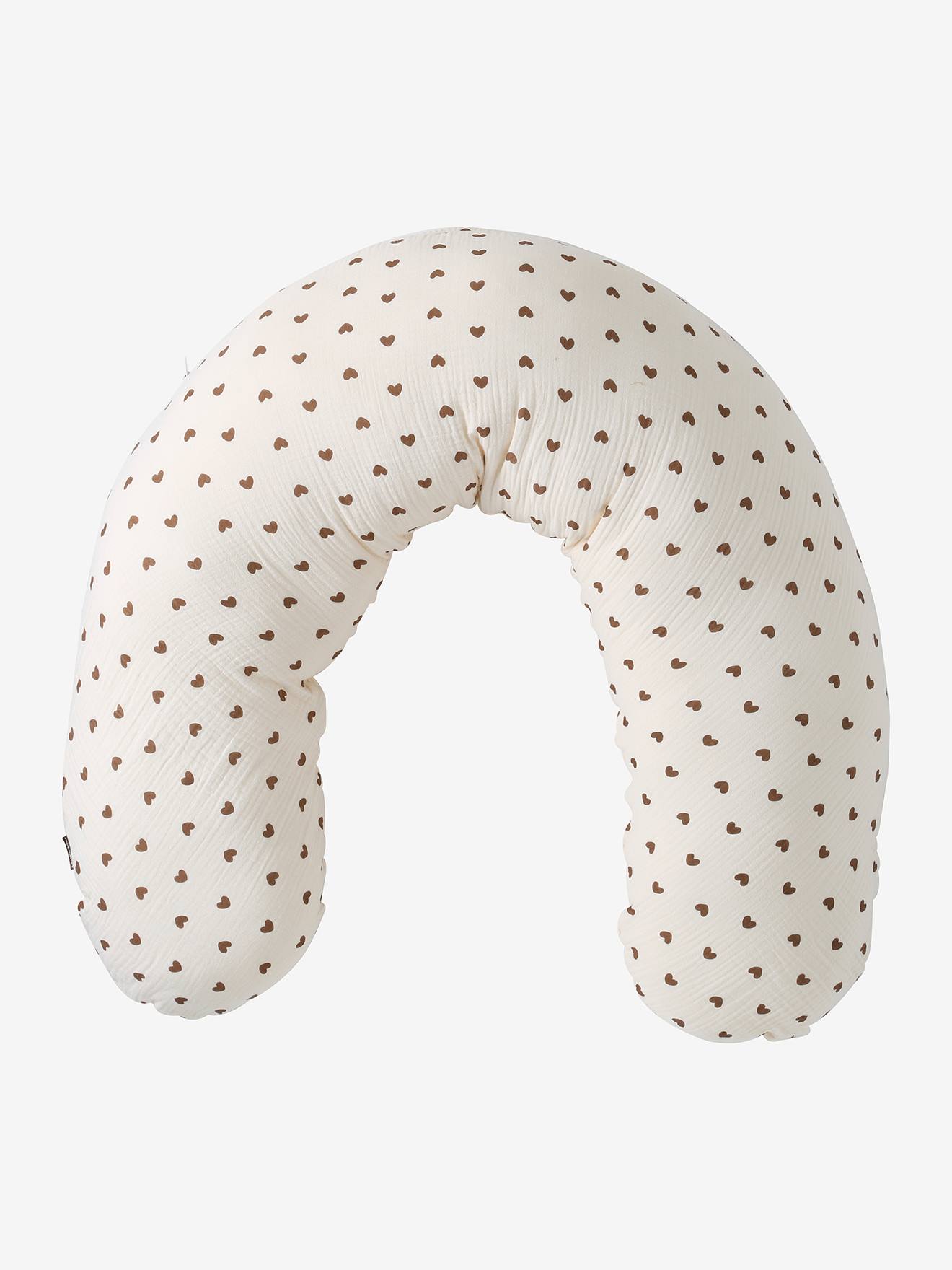 Coussin allaitement avec housse écru