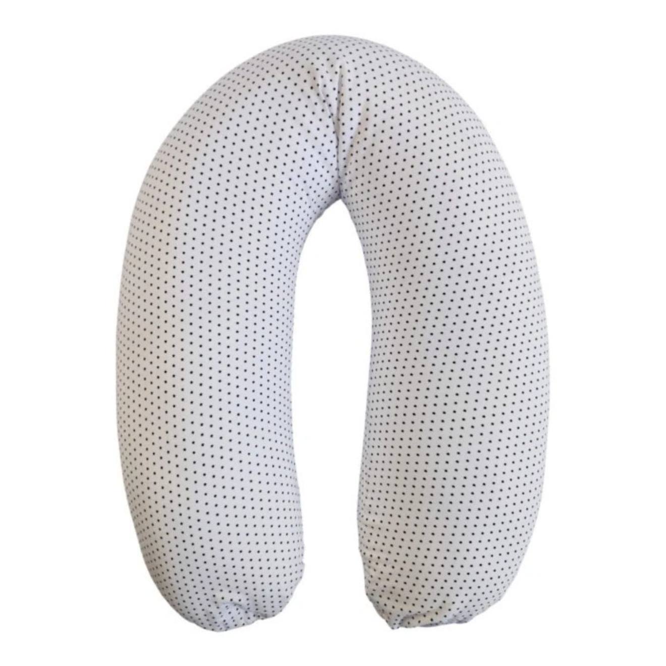 Coussin D'allaitement Et De Grossesse Étoiles Bleues Blanc