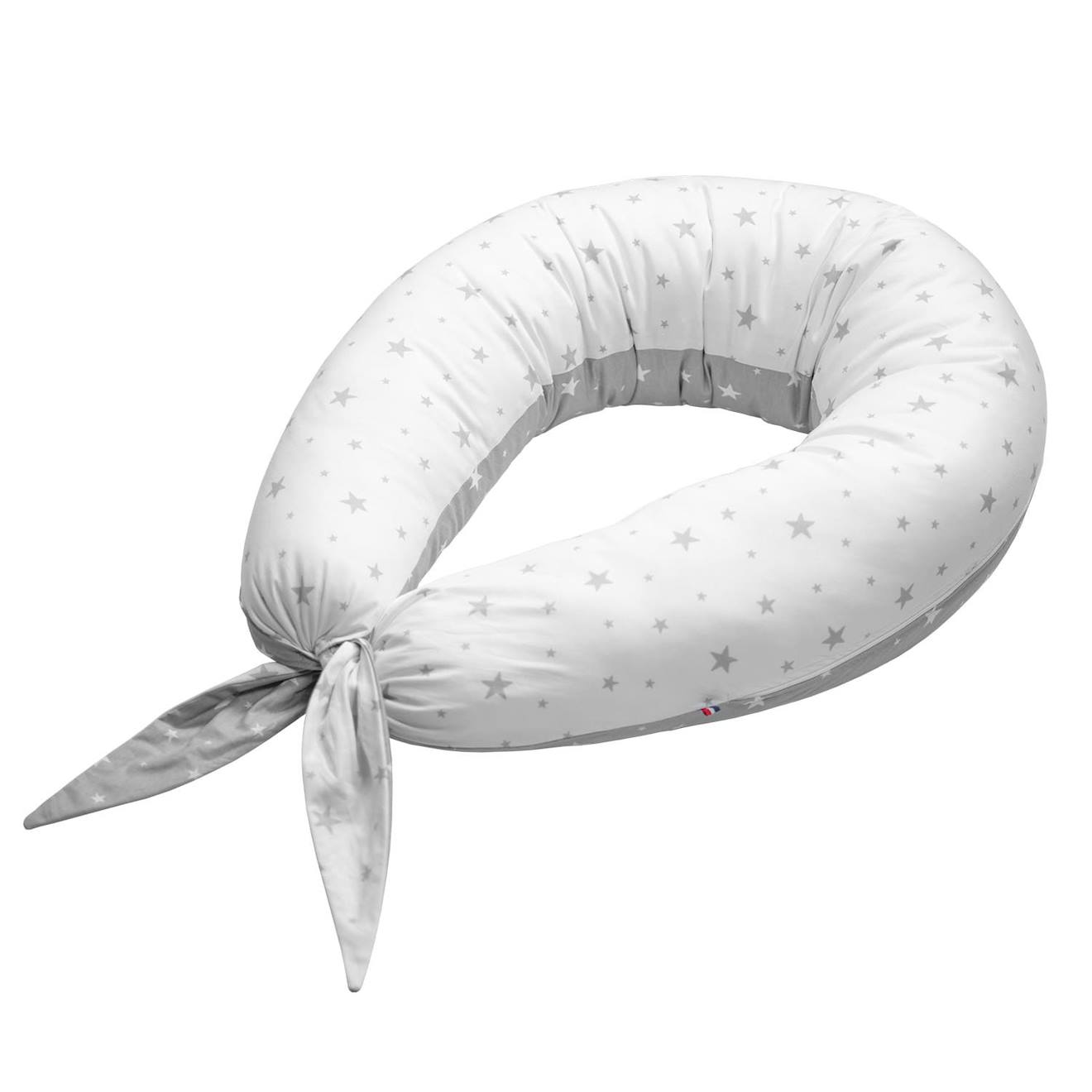 Coussin De Maternité Et D'allaitement + Housse Stella Blanc