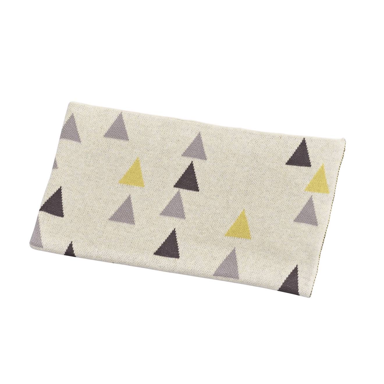 Couverture Maille En Coton - Babyfan Beige