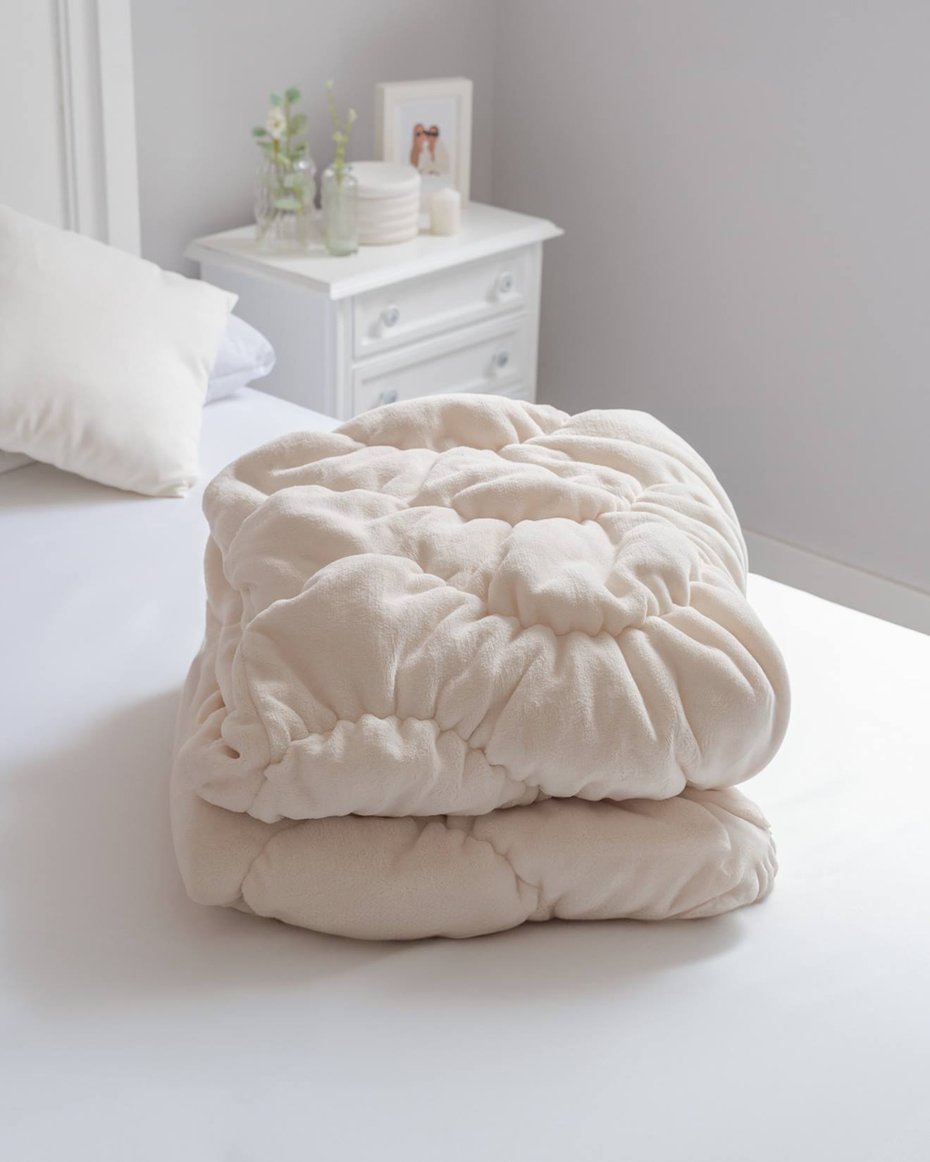Couverture Pour Lit Et Canapé Beige