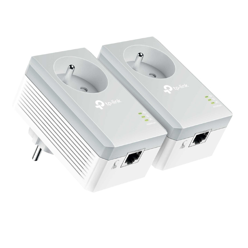 Cpl Duo Tp-link Av600 Mbps Avec Prise Integree - Tl-pa4015pkit