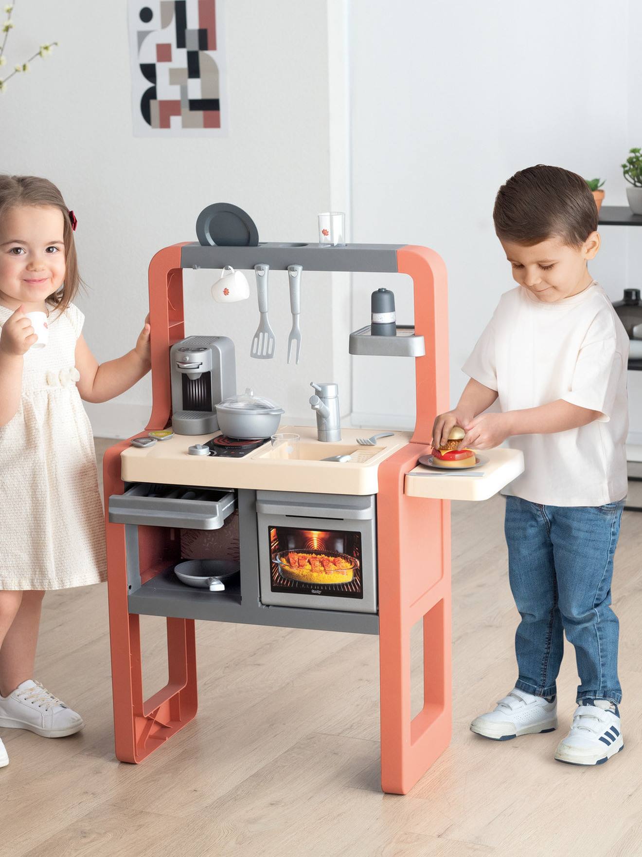Cuisine Safran jouet enfant multicolore
