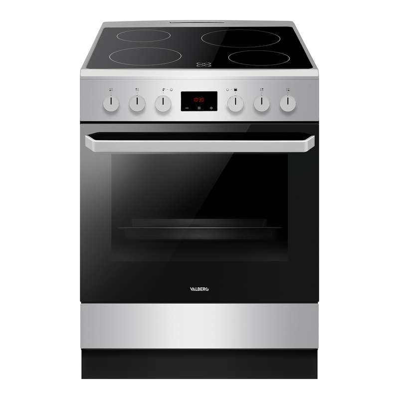 Cuisinière Vitroceramique Valberg Vc 60 4mc X 373p