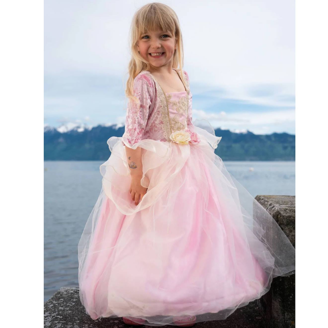Déguisement Enfant – Robe De Princesse Rose