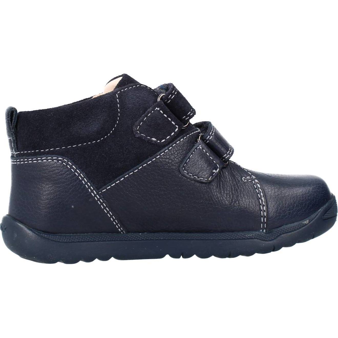 Derbies Bébé Garçon En Cuir Bleu C4002