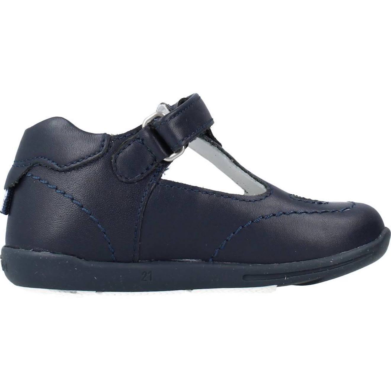 Derby Bébé Cuir G33 Bleu 800