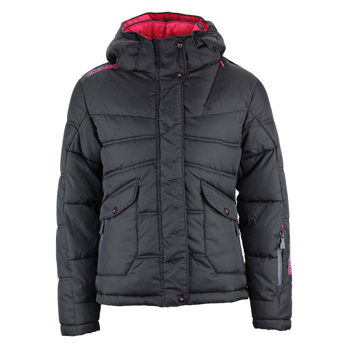 Doudoune De Ski Fille Ganecy Noir