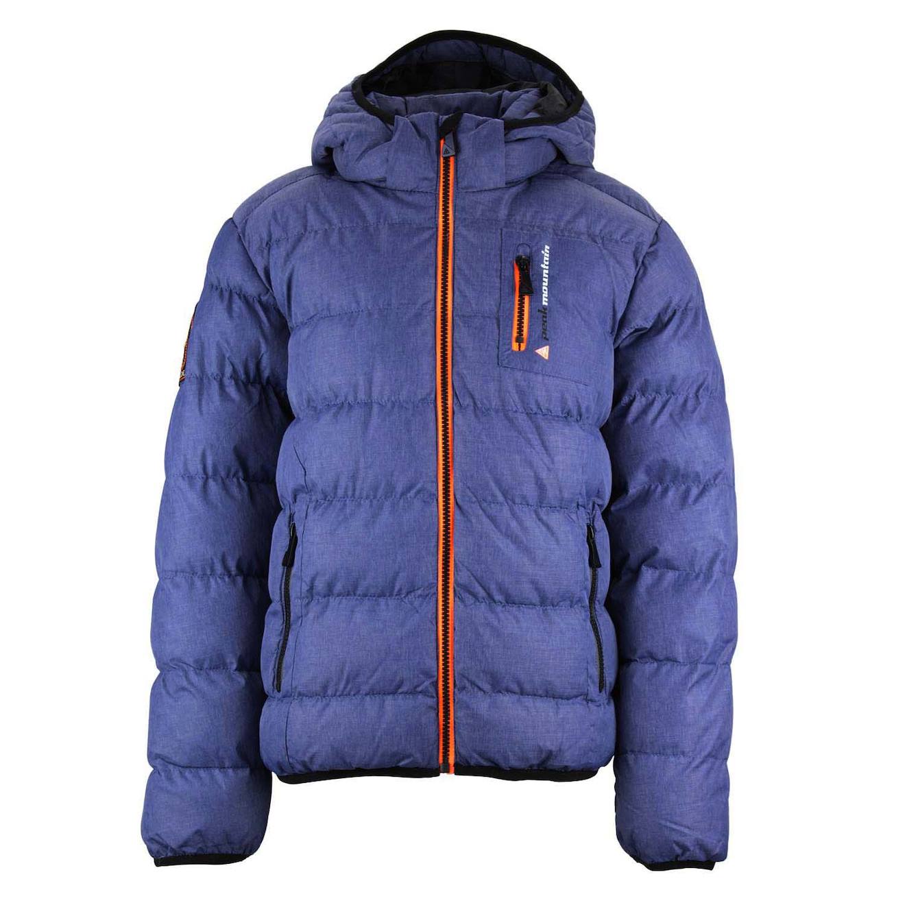 Doudoune De Ski Garçon Ecarf Bleu Marine