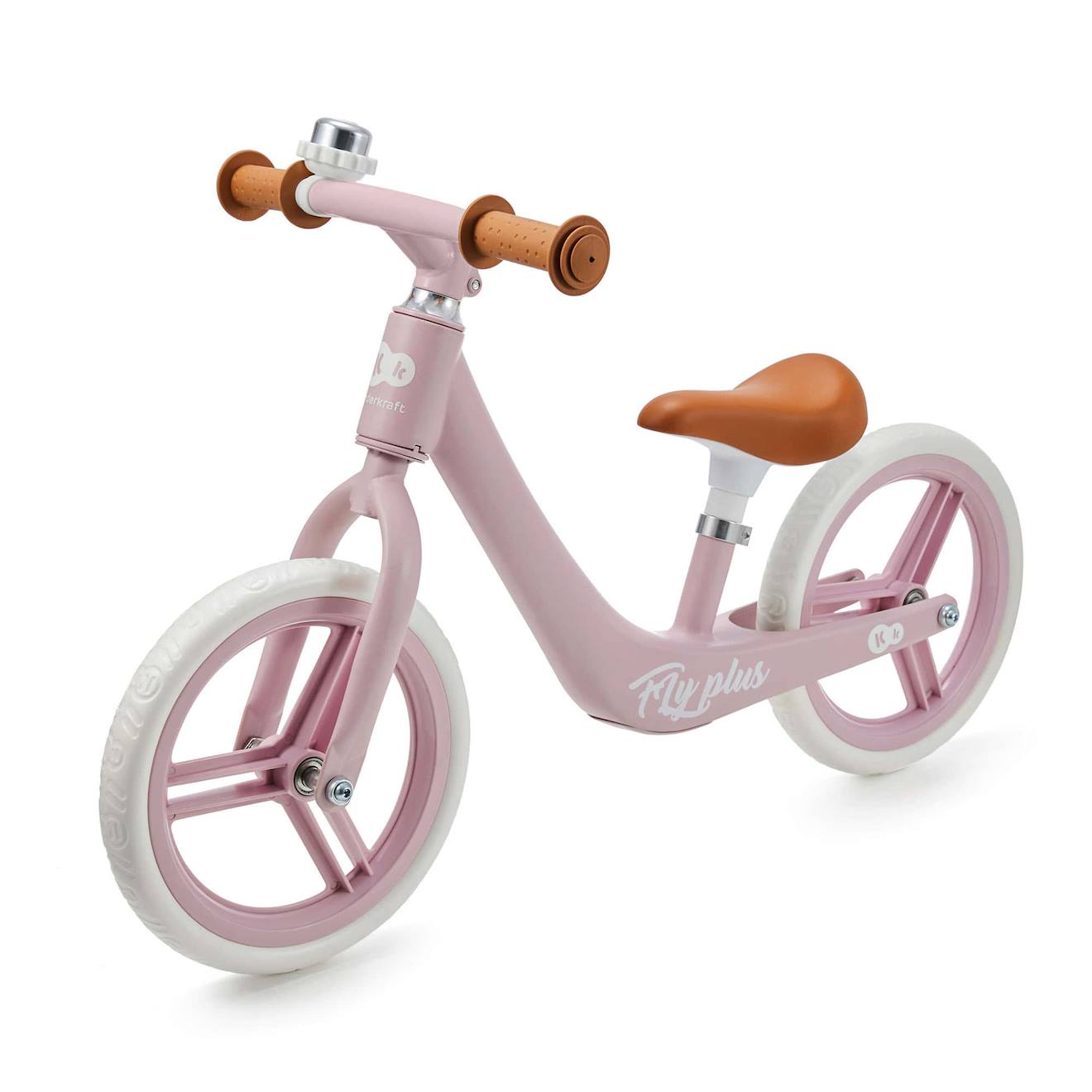 Draisienne Kinderkraft Fly Plus Pour Enfant Dès 2 Ans Avec Guidon Antidérapant Et Cadre Léger En Magnésium Pink
