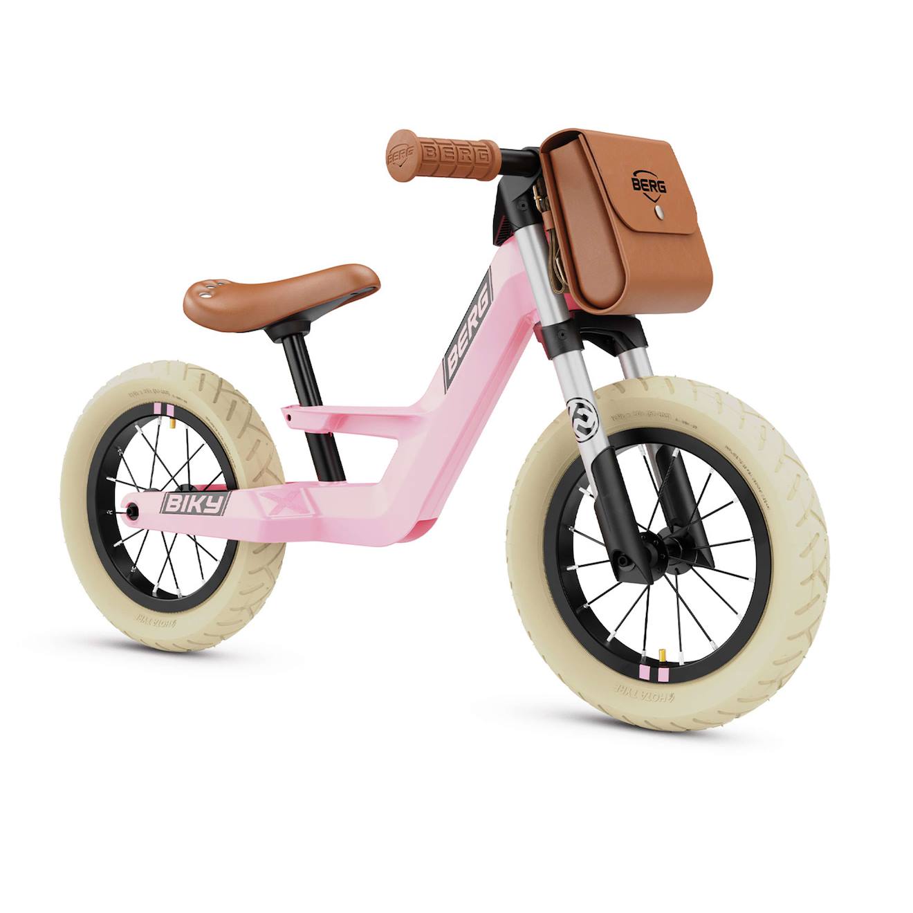 Draisienne Pour Enfants, 2,5+ Ans, 12 Pouces, Biky Retro Rose Pink