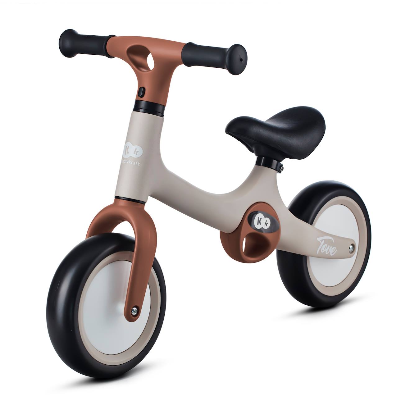 Draisienne Tove Ultra Légère Avec Selle Réglable, Roues Eva Increvables Et Poignées De Transport Pratiques Beige