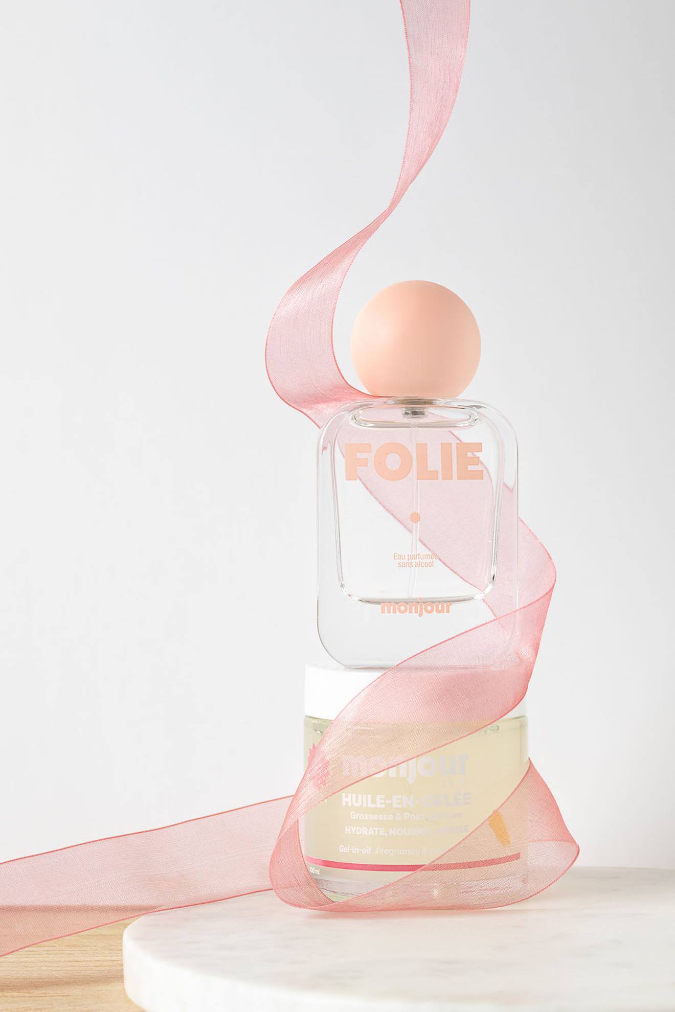 Duo Bientôt Maman - Huile-en-gelée & Eau Parfumée Multicolore