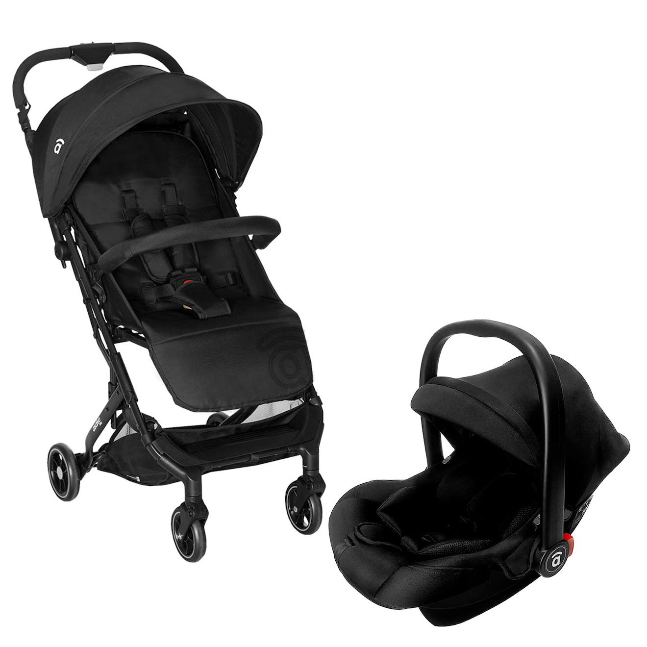 Duo Poussette Et Siège Auto Tumbuctu Noir