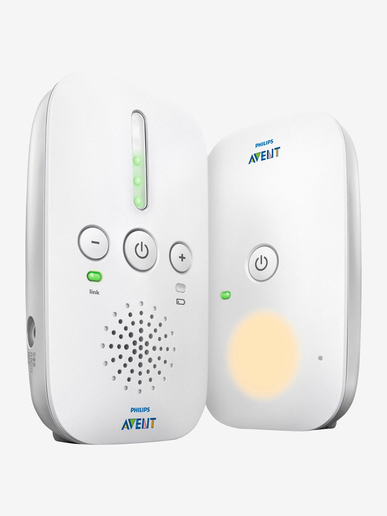 Ecoute-bébé numérique DECT Philips AVENT SCD502 blanc