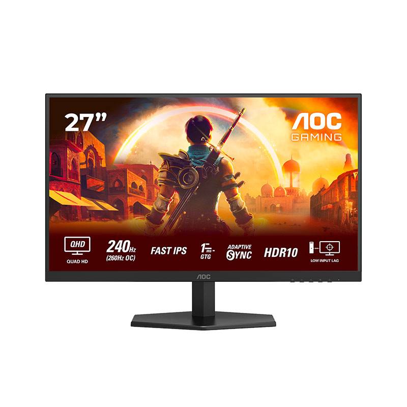Ecran Pc Gamer 27'' Aoc Q27g42ze- 0,3ms /240hz/qhd