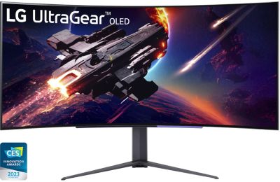 Ecran PC Gamer LG ULTRAGEAR 45GR95QE-B Incurvé 45'' OLED