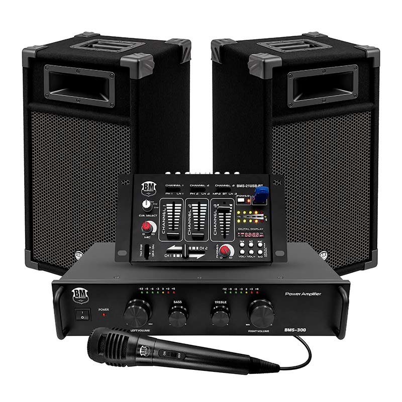Enceinte Amplifiee Bm Sonic Dj 300