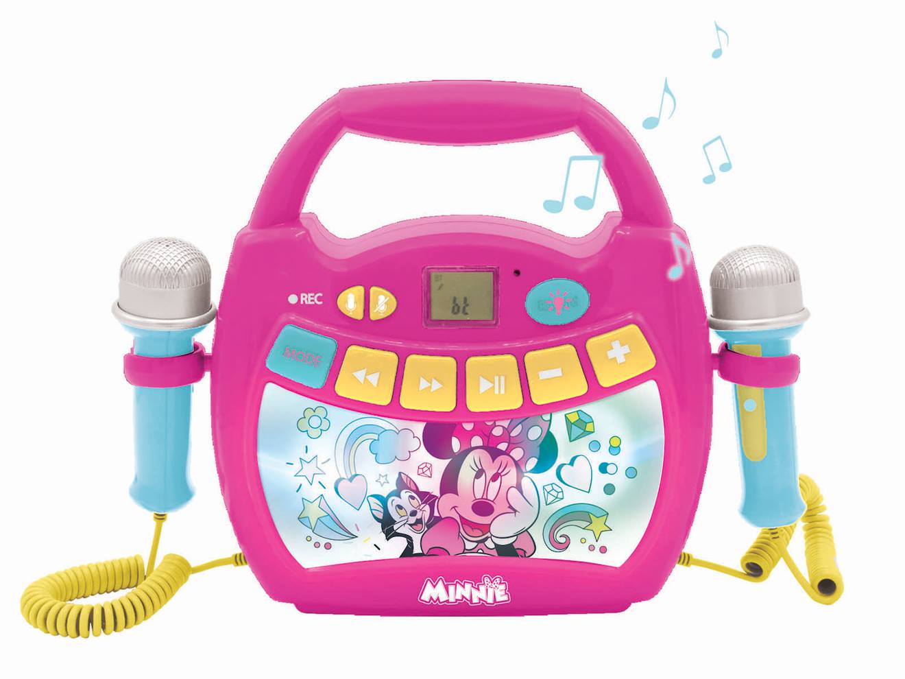 Enceinte Bluetooth Minnie Mouse Avec Micros Rose