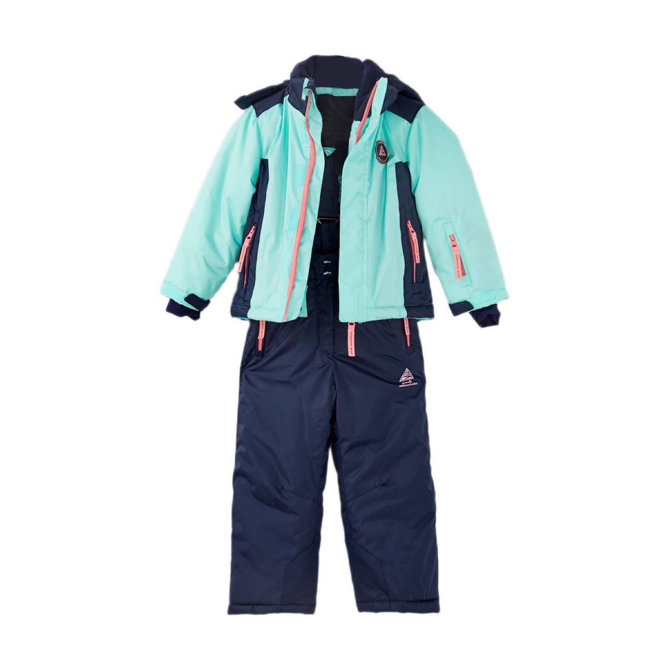 Ensemble De Ski Fille Fanae Vert/bleu Marine