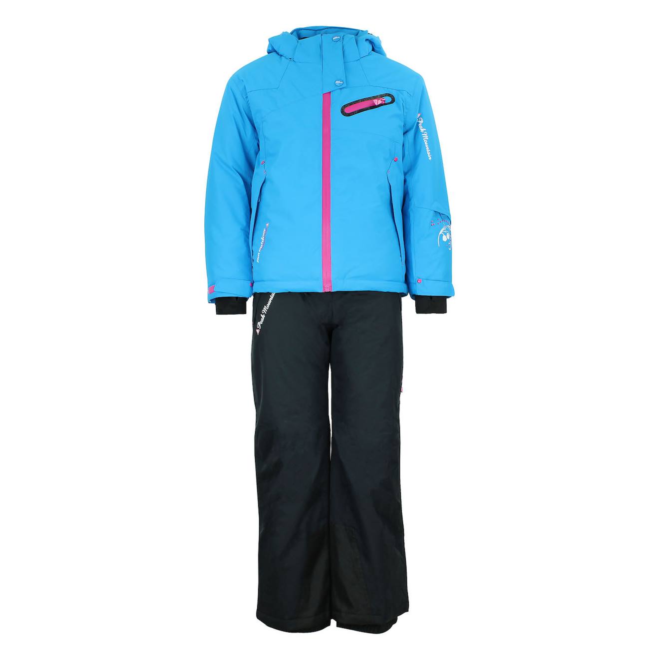 Ensemble De Ski Fille Gastec Turquoise/noir