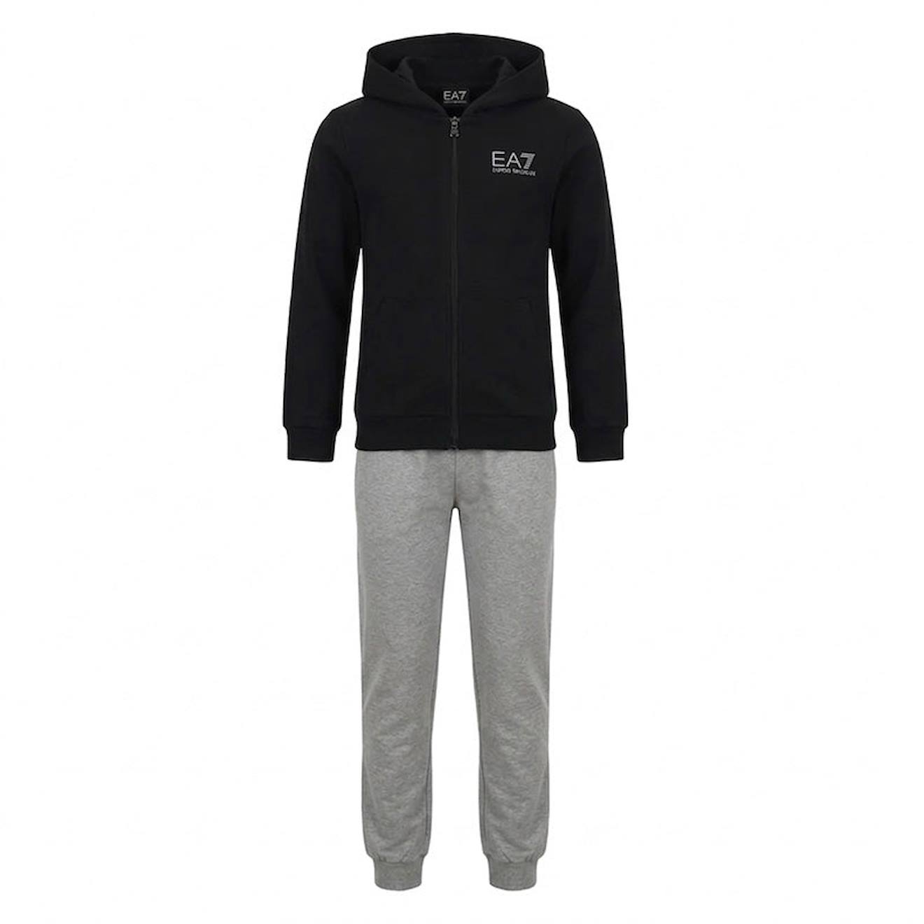 Ensemble De Survêtement Enfant En Coton Noir