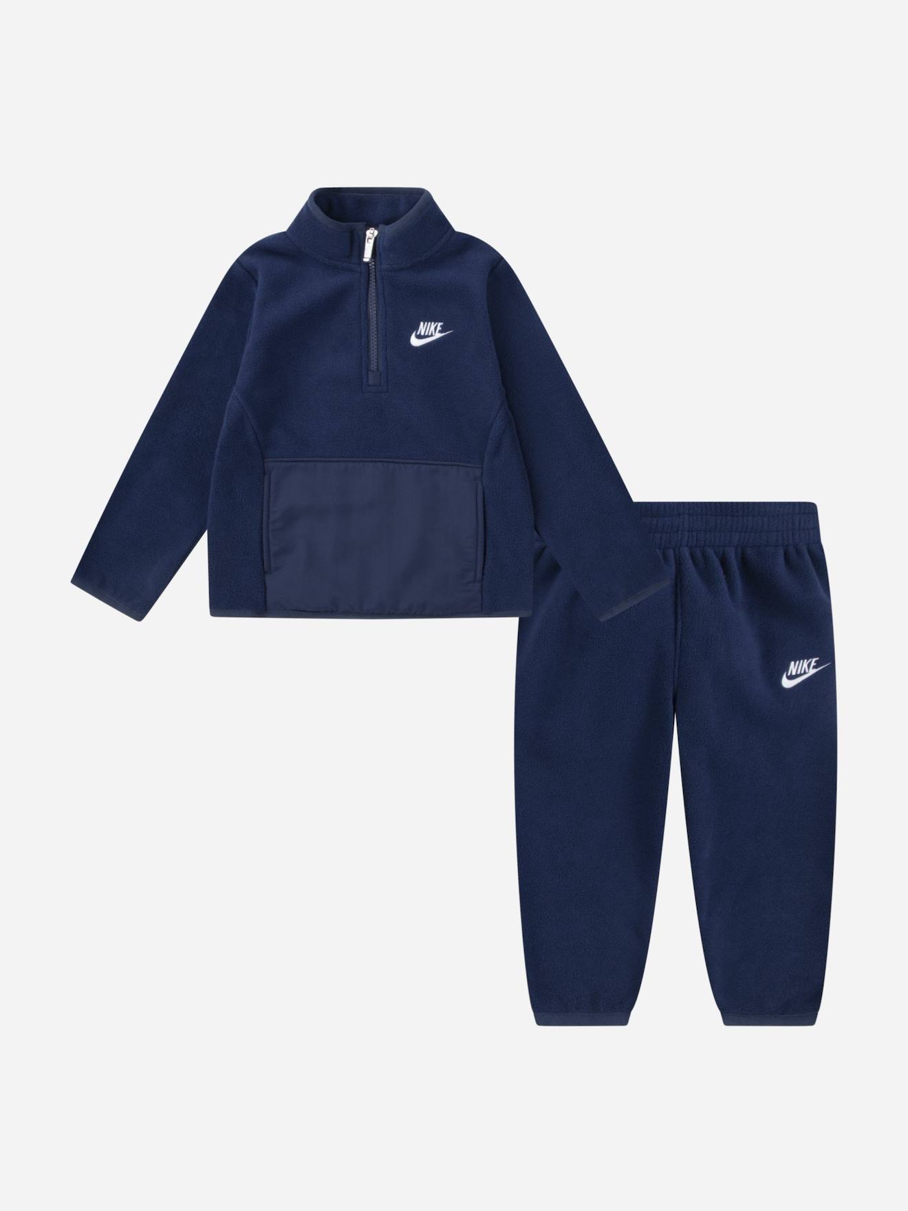 Ensemble En Polaire Bleu Marine