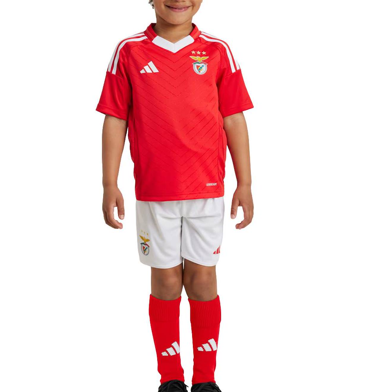 Ensemble Enfant Garçon Polyester Benfica Rouge