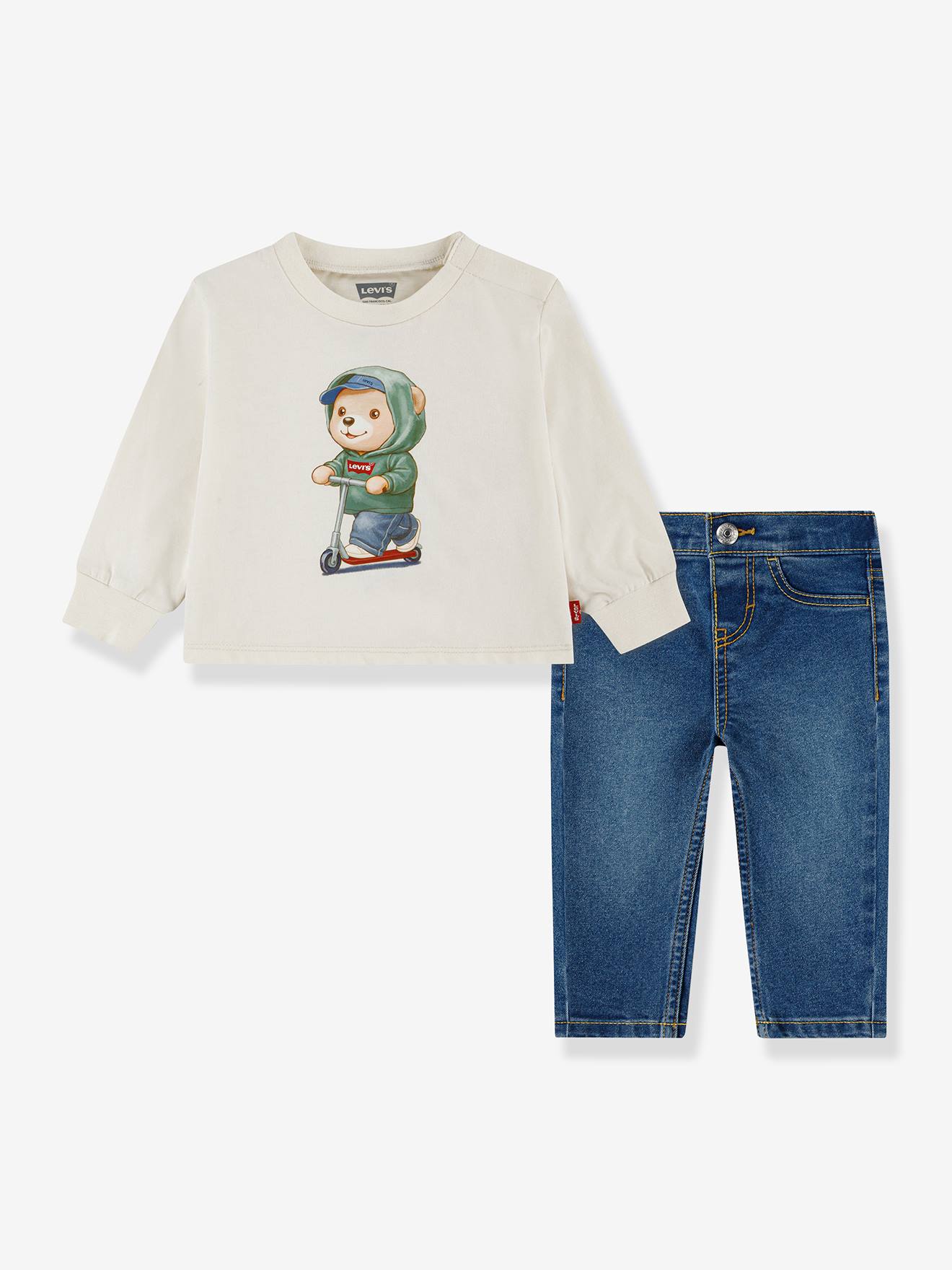 Ensemble pantalon beige